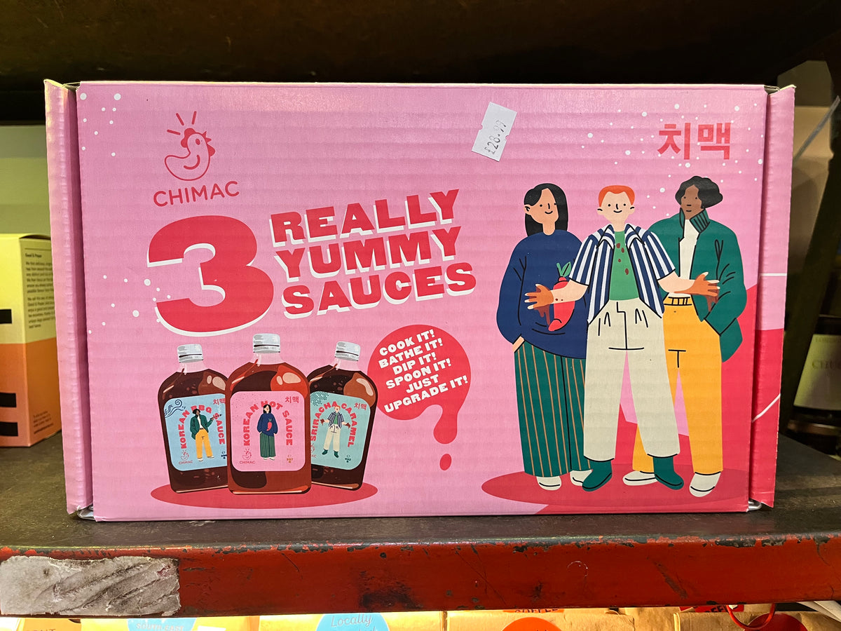 CHIMAC Chimac sauce three-pack gift set