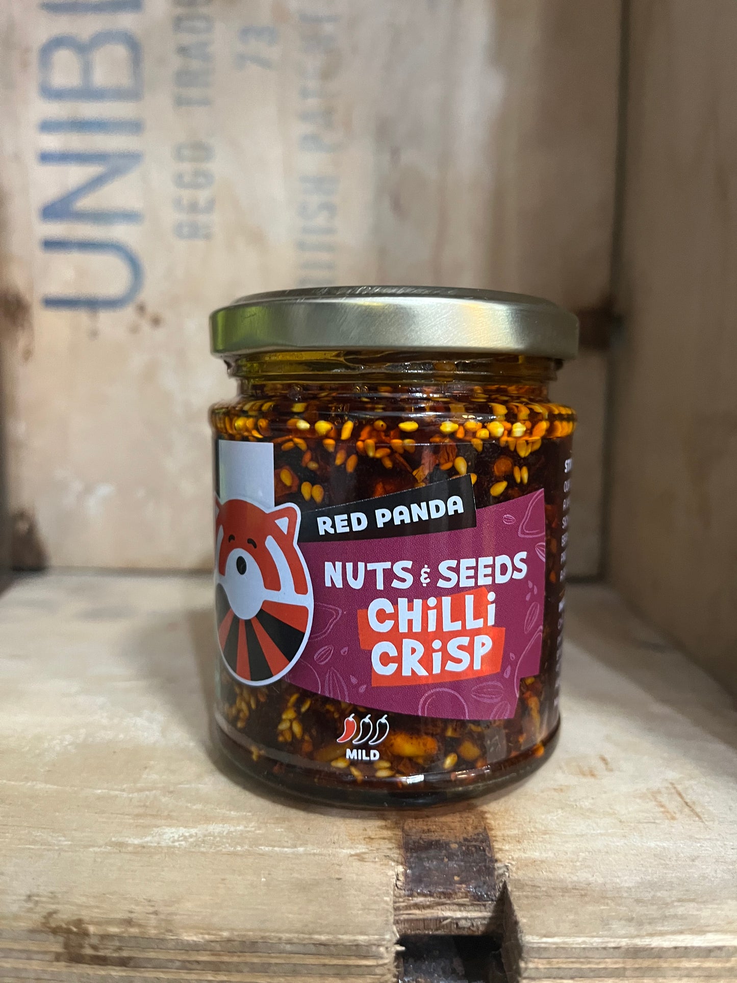 Red Panda Nuts and Seeds Chilli Crisp 180ml