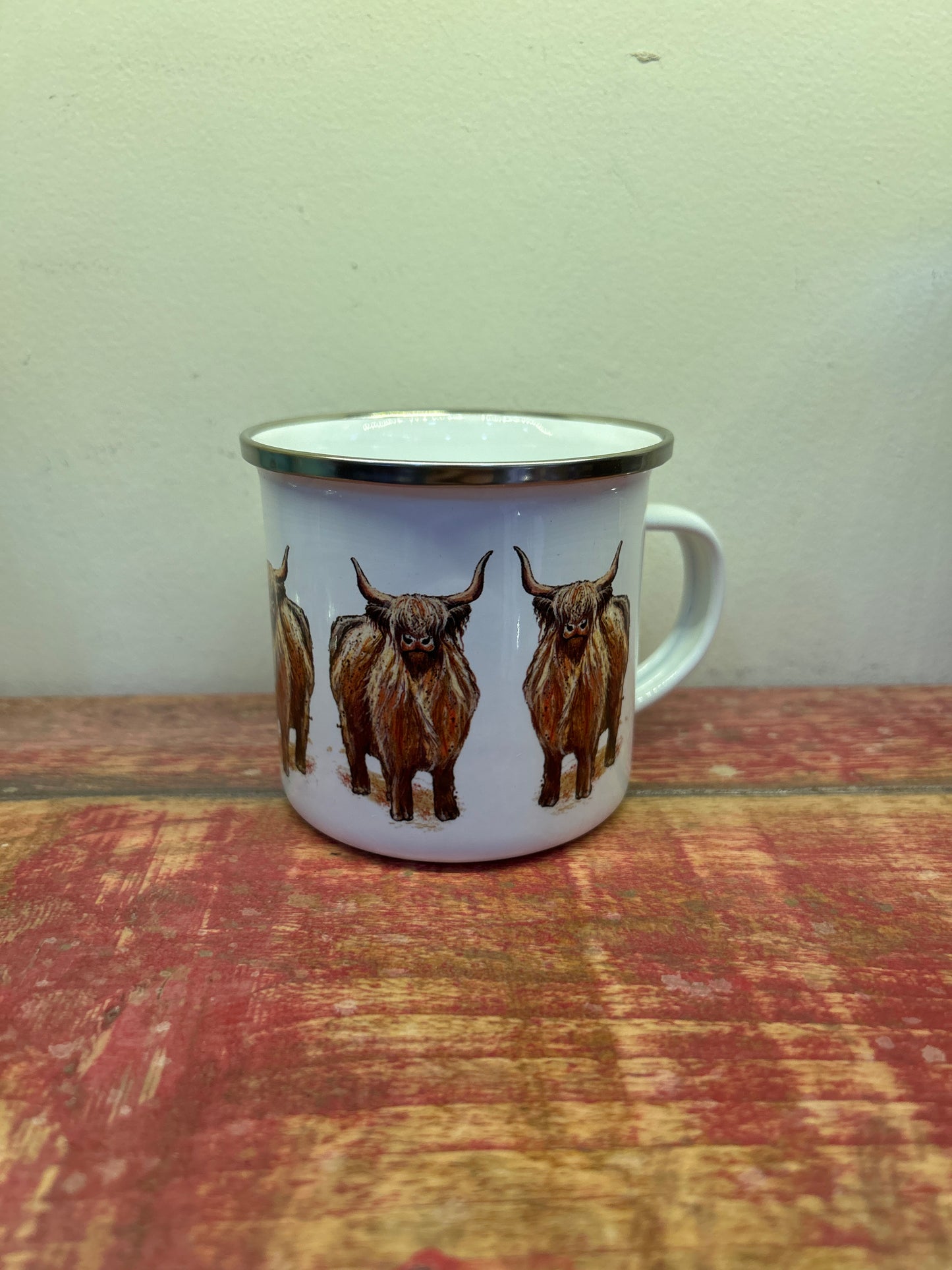 Dolly Hotdogs Enamel Cup - Guzzl