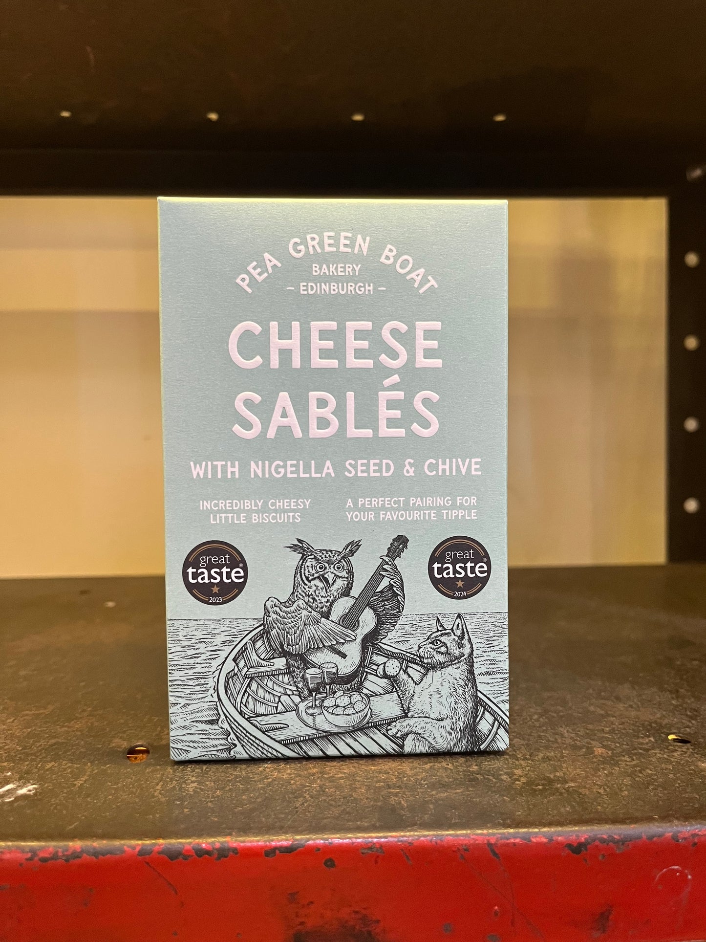 Green Pea Boat Bakery Cheese Sablés - Guzzl