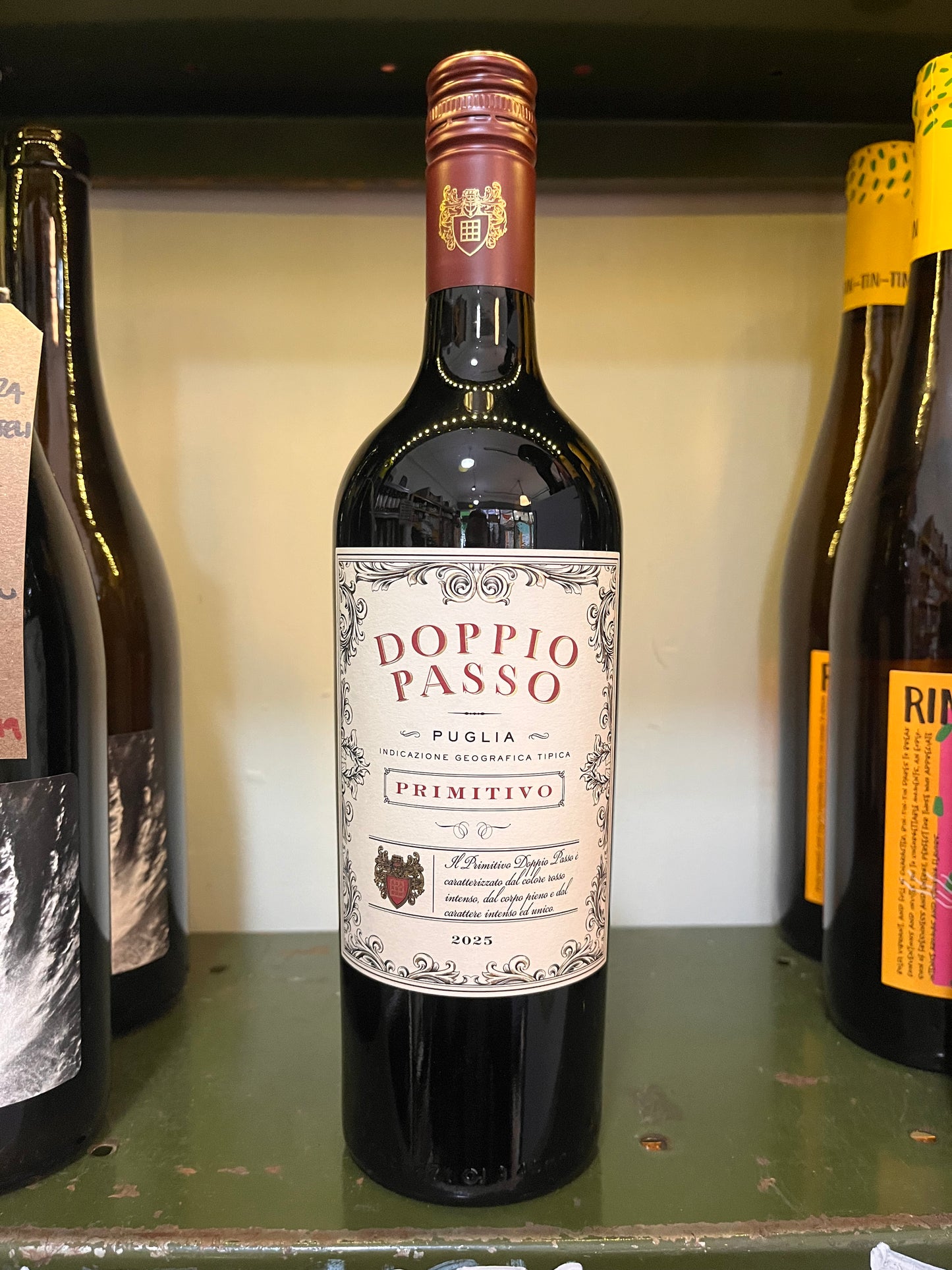 Primitivo di Salento Doppio Passo 13% - Guzzl
