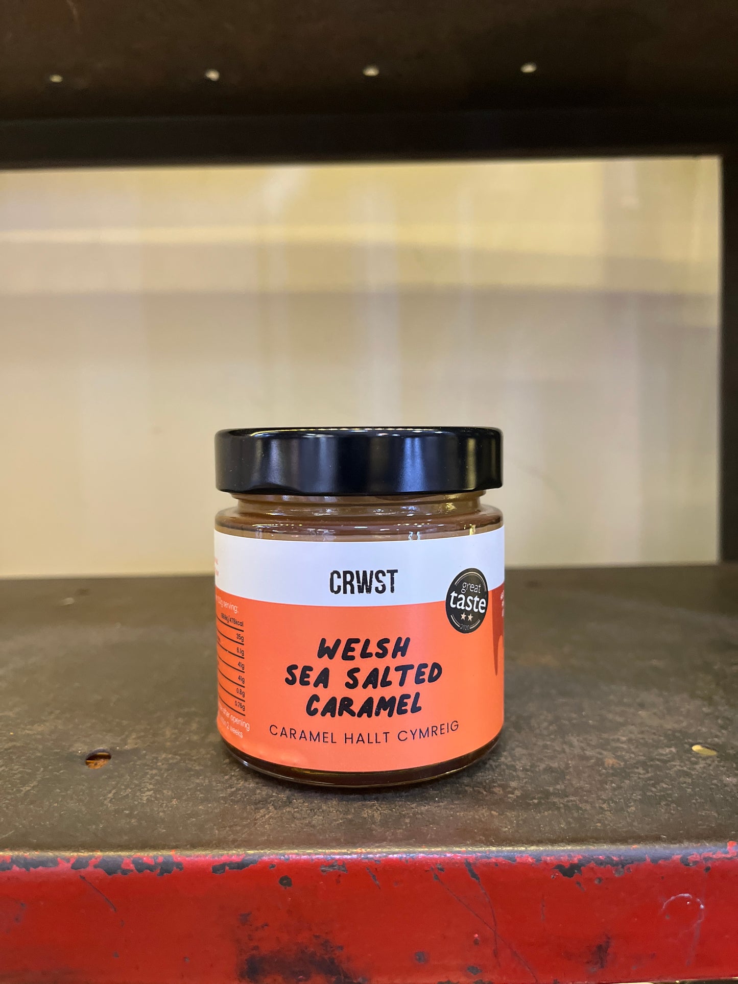 CRWST Welsh Sea Salted Caramel 210g - Guzzl