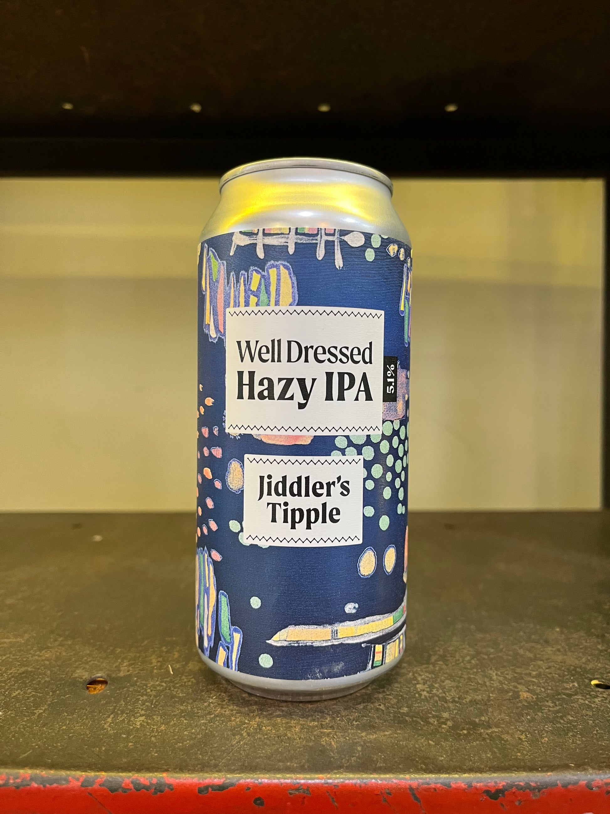 Jiddler's Tipple - Well Dressed Hazy IPA 5.1% 440ml Cans - Guzzl