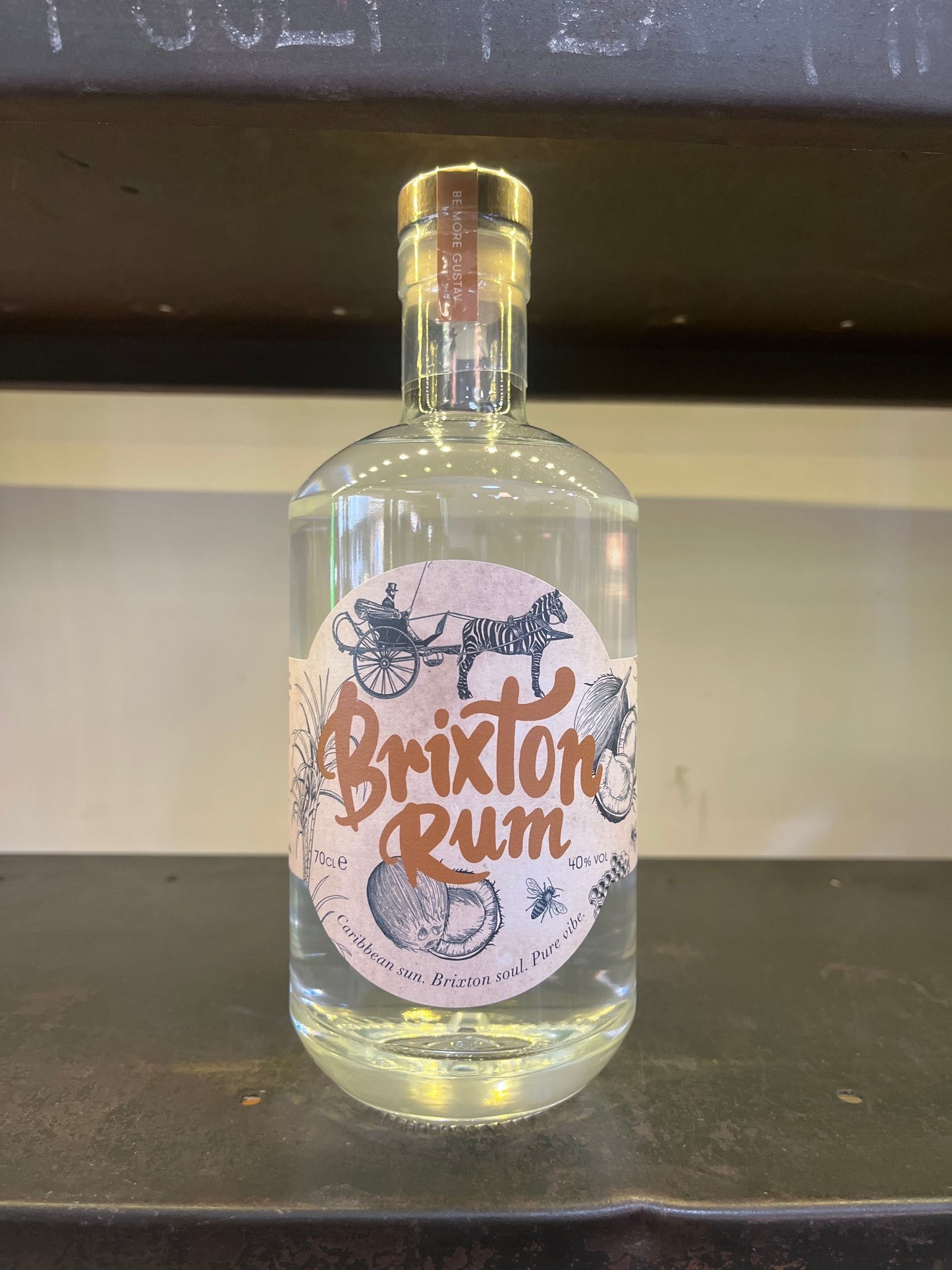 Brixton White Rum 70cl 40% abv - Guzzl