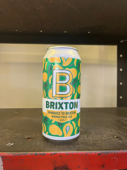 Brixton Brewery MANGOES TO BRIXTON MANGO PALE ALE
440ML | 4.6% - Guzzl
