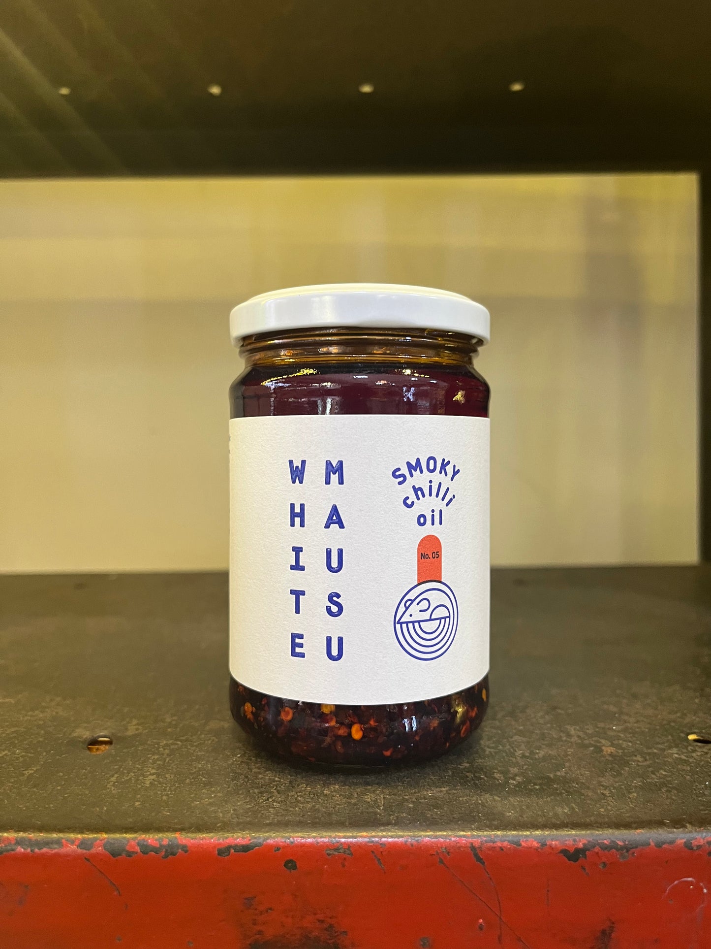 White Mausu Smoky Chilli Oil - Guzzl