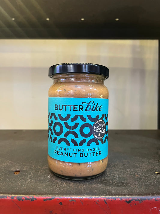 Butter Bike Co  Everything  Bagel Peanut Butter - Guzzl