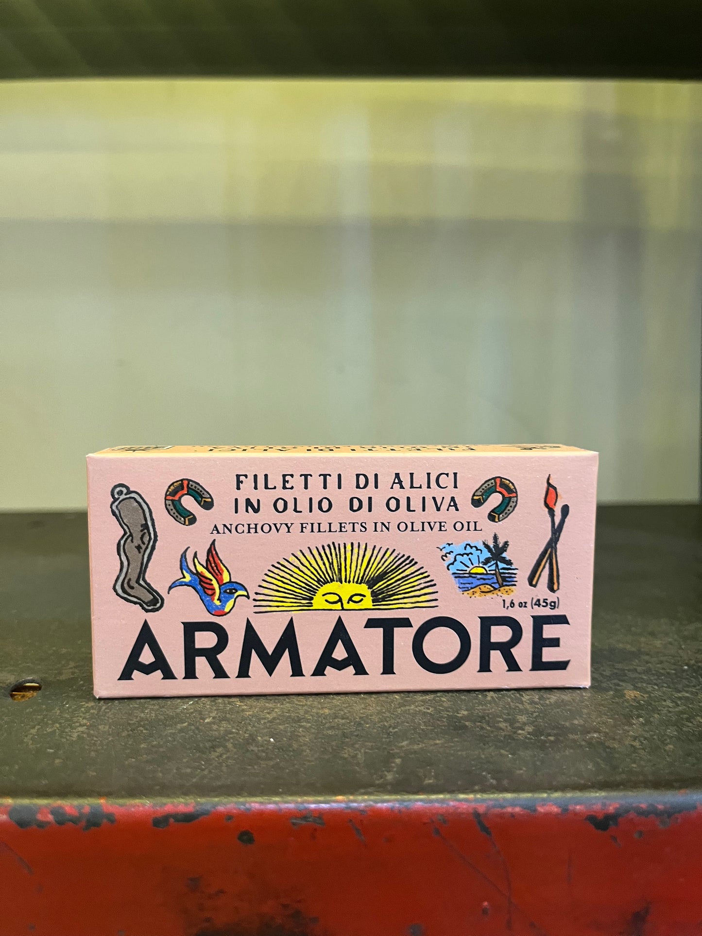Armatore – Anchovy Fillets in Olive Oil – 45g - Guzzl