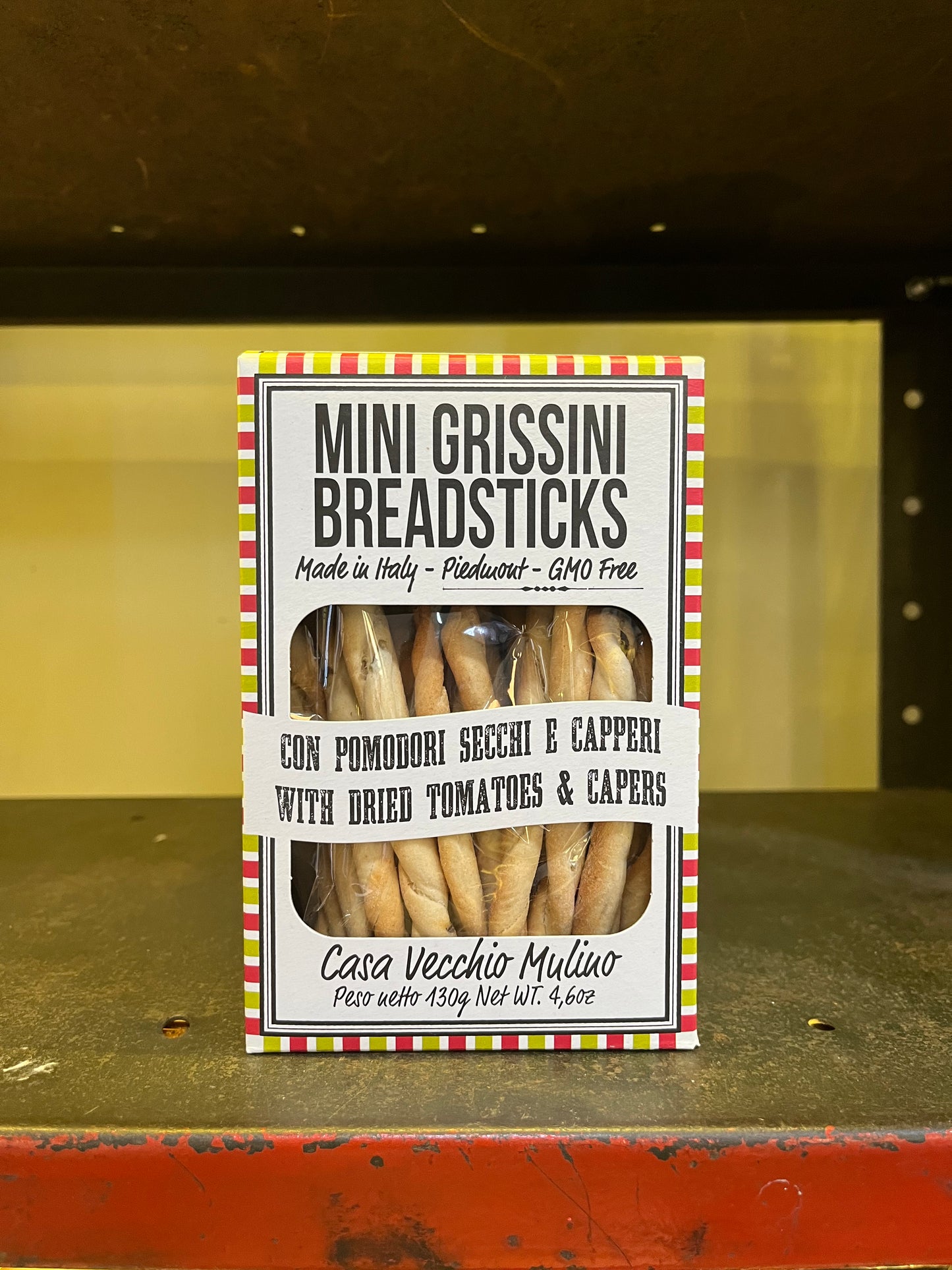 Casa Vecchio Mulino – Mini Grissini with Tomatoes & Capers - Guzzl