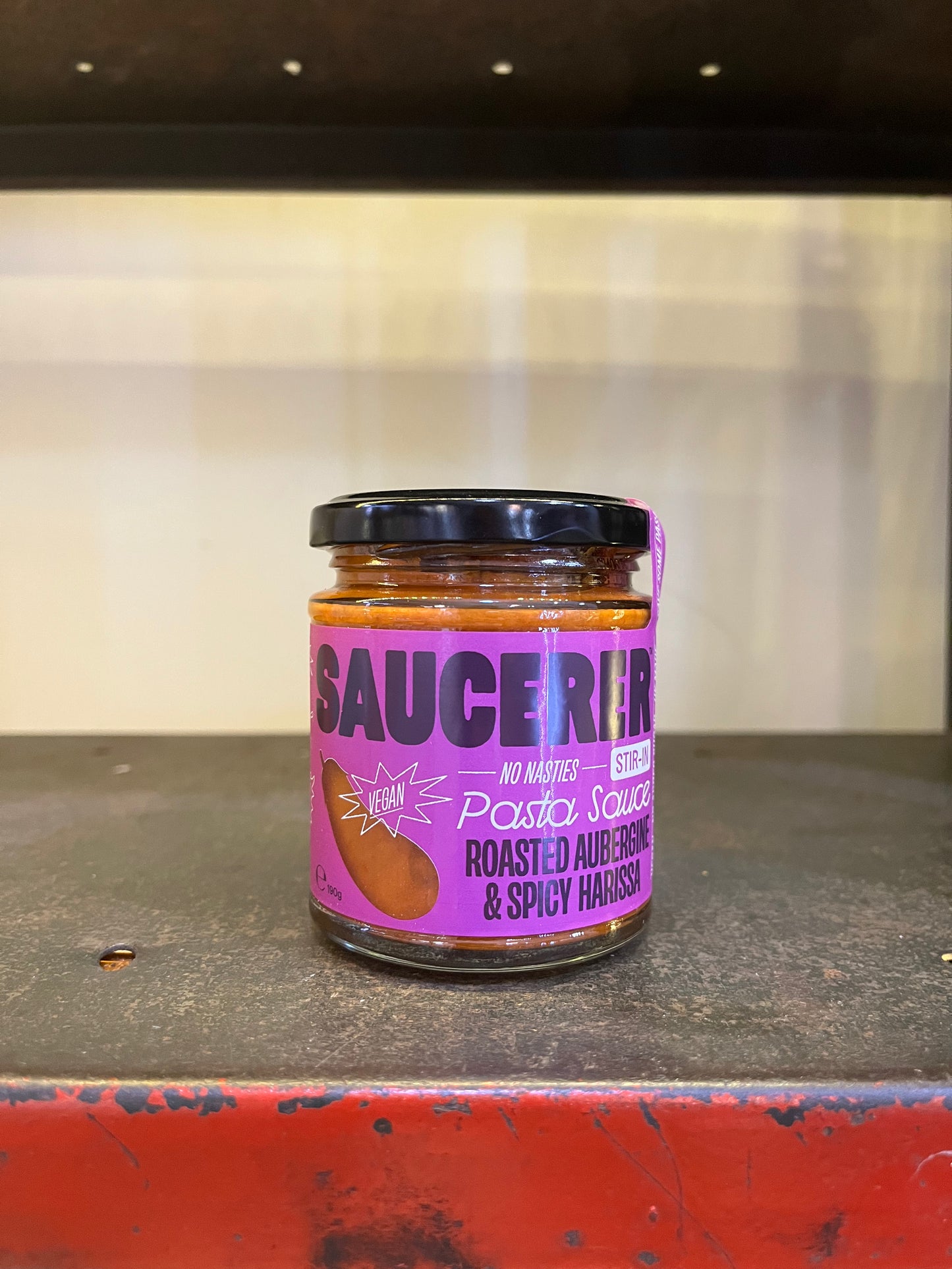 The Saucerer Roasted Aubergine & Harissa - Guzzl
