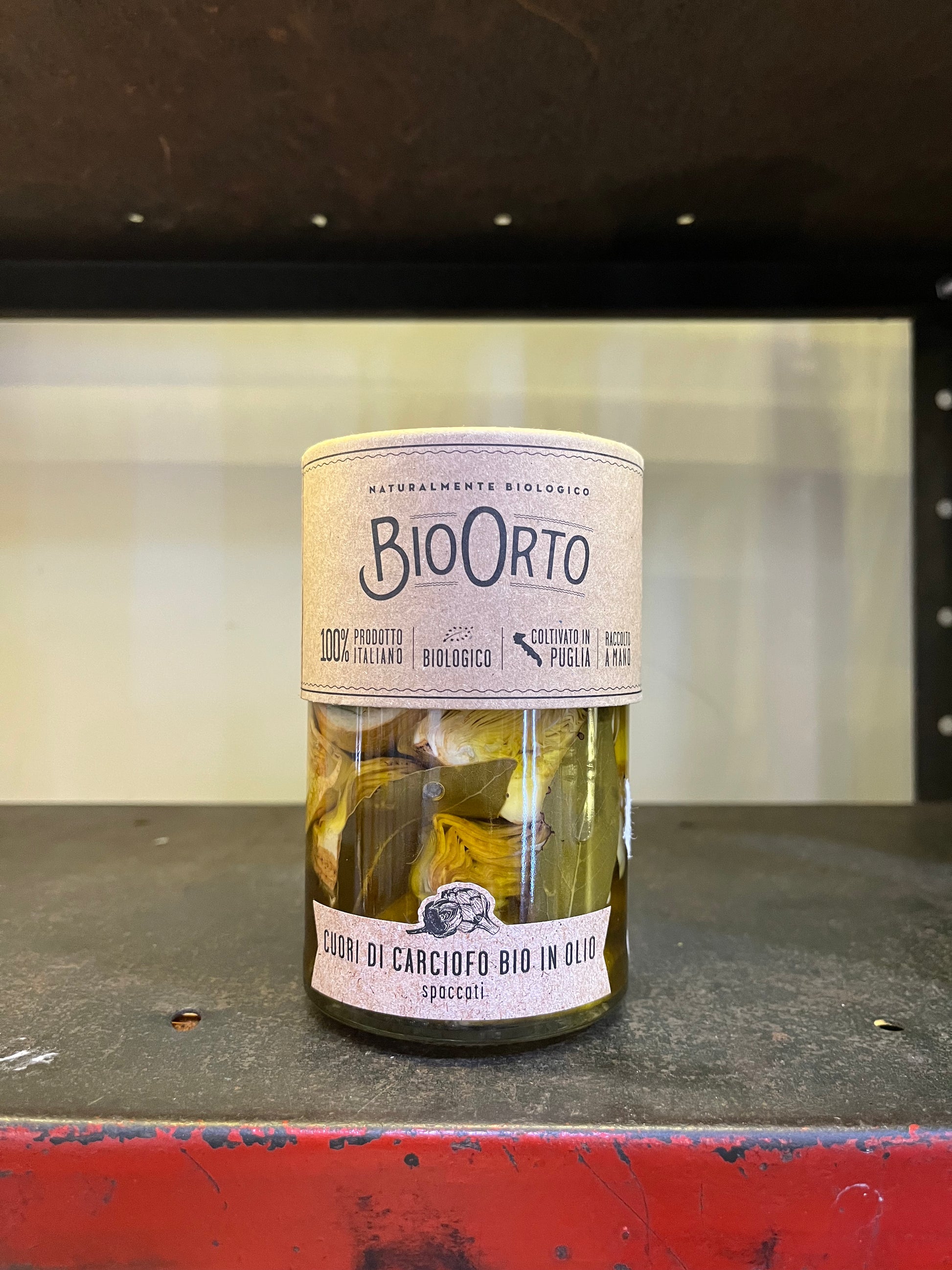 Bio Orto – Organic Artichoke Hearts in Extra Virgin Olive Oil – 350g - Guzzl