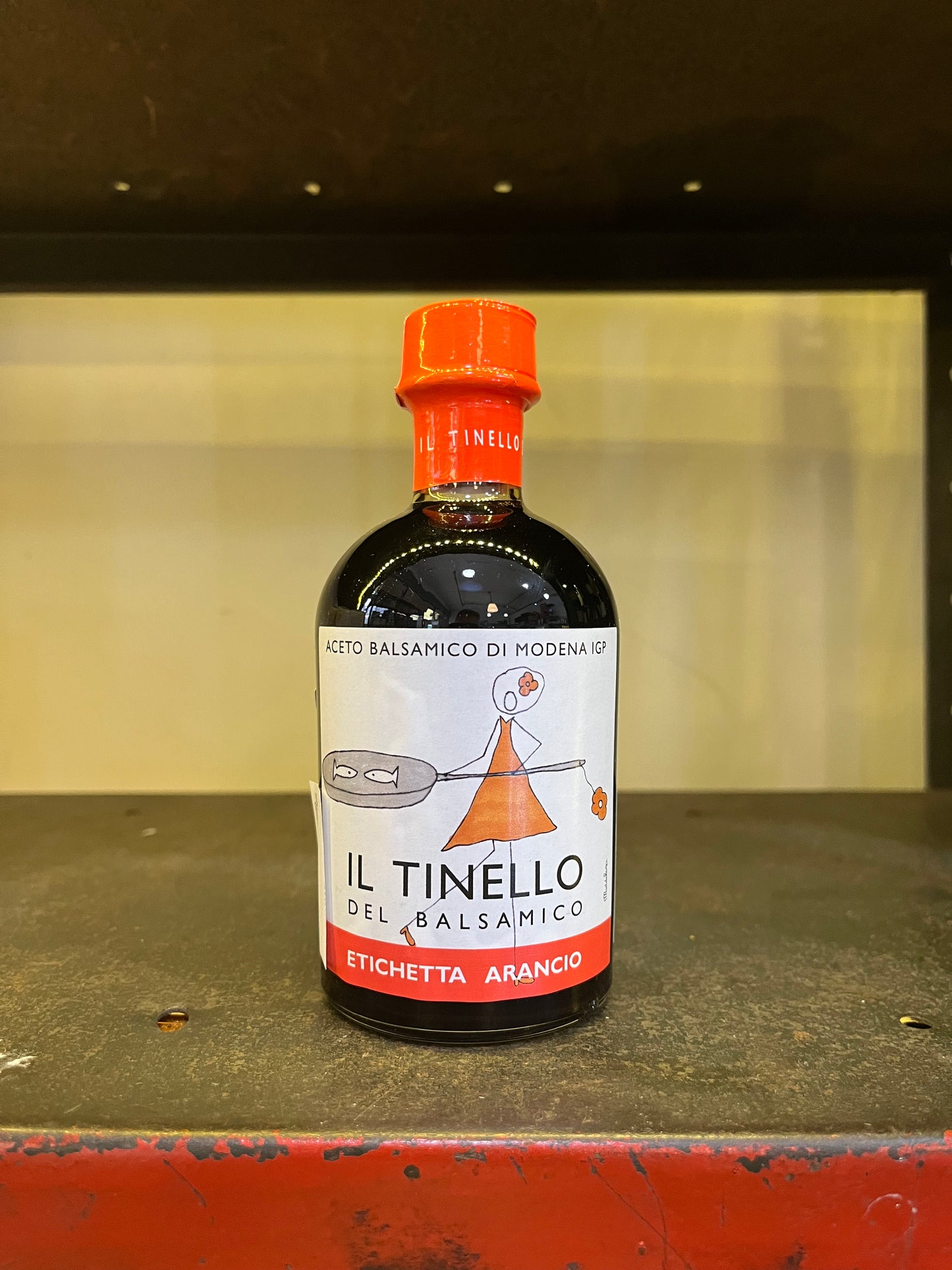 Il Tinello Balsamic Vinegar of Modena IGP Orange Label Medium Acidity - 250ml - Guzzl