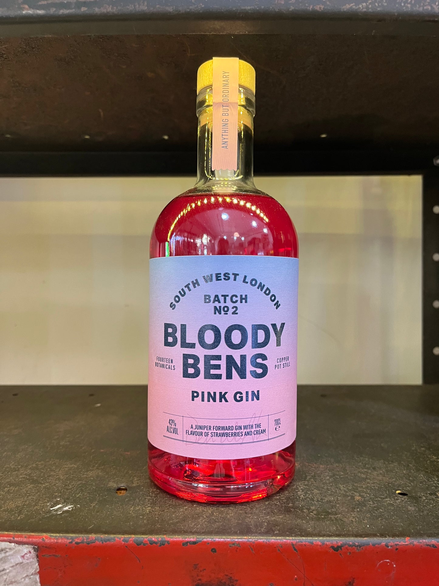Bloody Bens Pink Gin 70cl - Guzzl