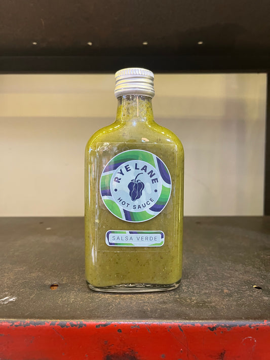 Rye Lane - Salsa Verde Hot Sauce (200ml) - Guzzl