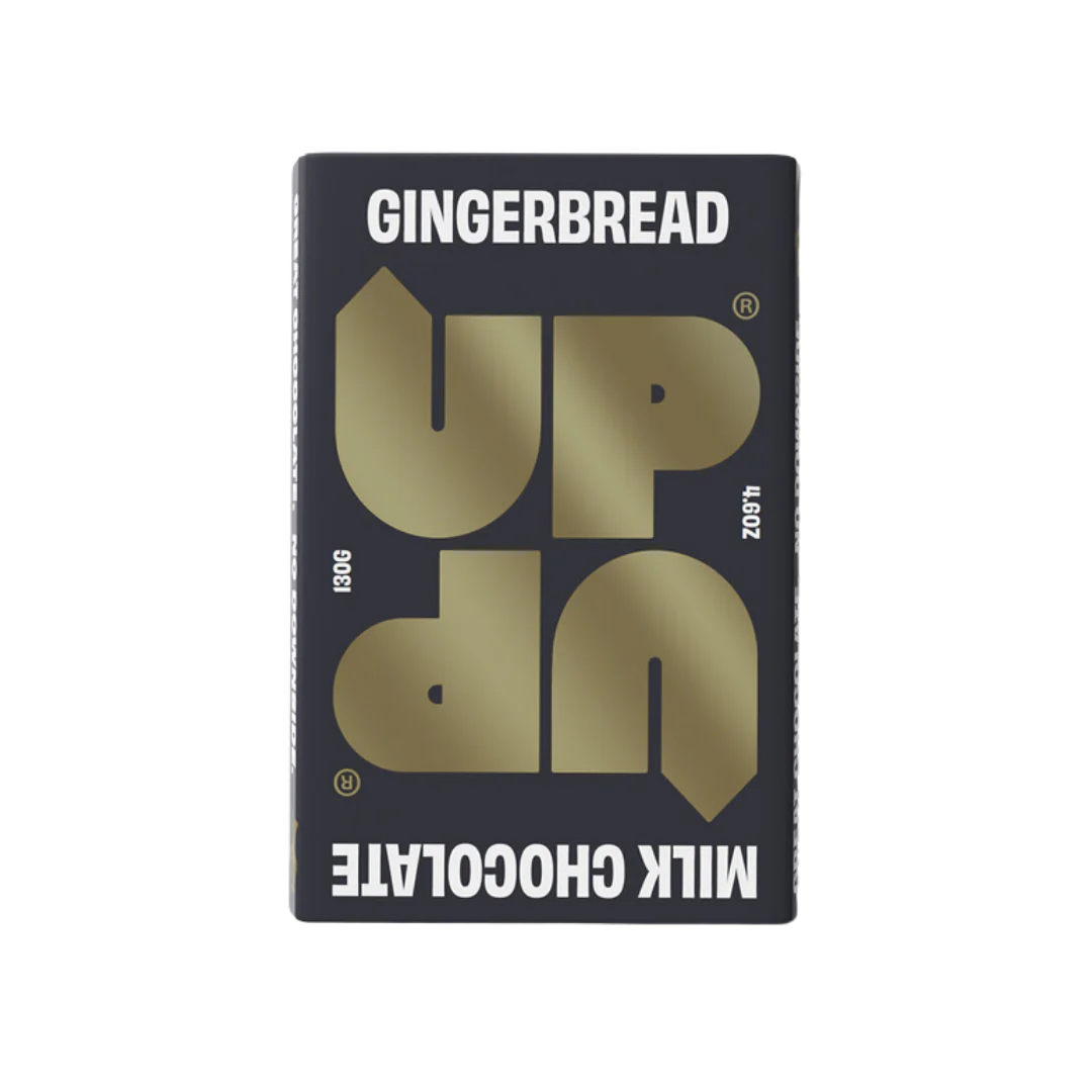 UP UP Chocolate Gingerbread Milk Chocolate 130g - Guzzl