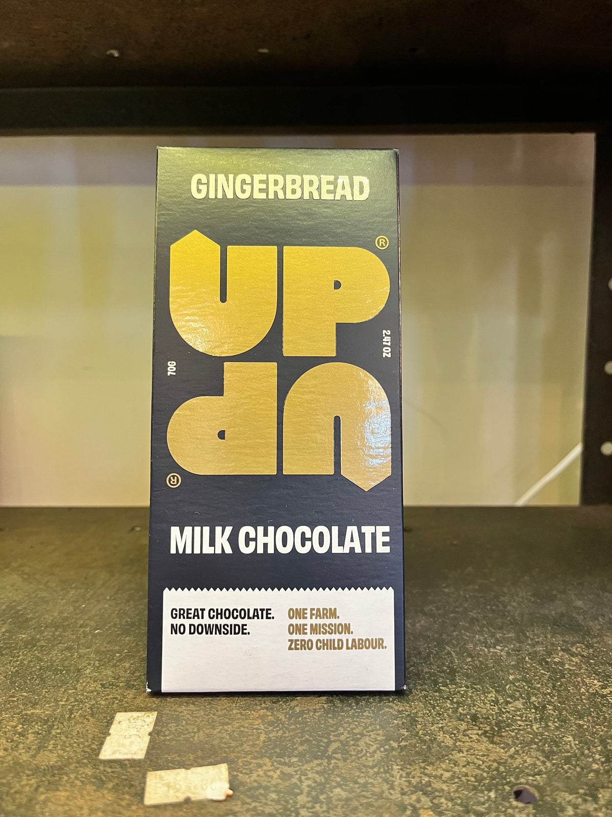 UP UP Chocolate Gingerbread Milk Chocolate 130g - Guzzl