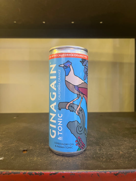 Gin Again & Tonic Can 250ml 6%abv - Guzzl