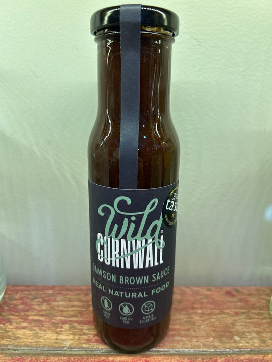 Wild Cornwall Damson Brown Sauce
