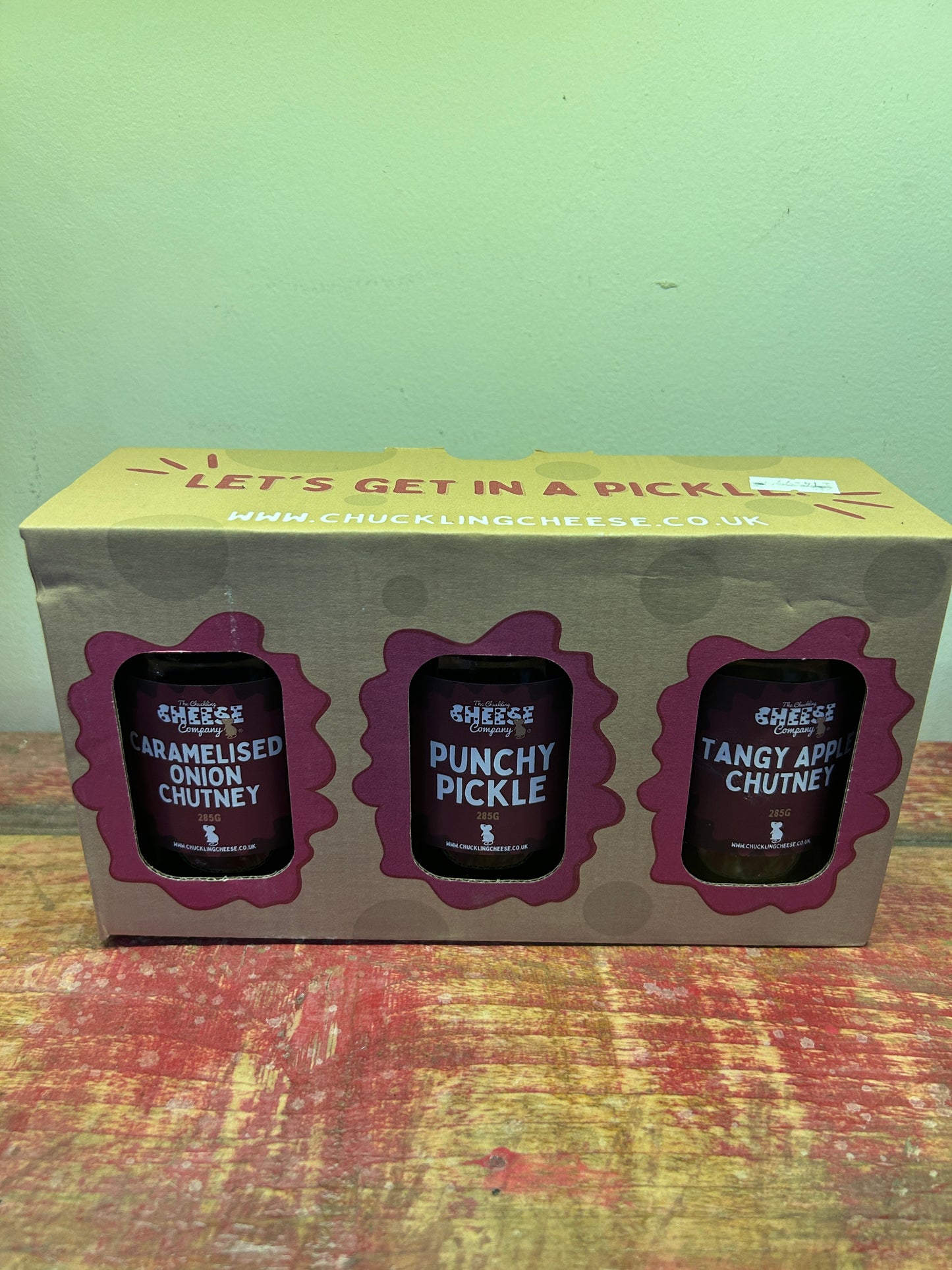 Chuckling Cheese Chutney & Pickle gift set