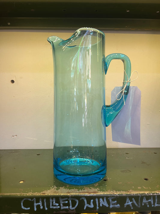 Vintage Blue Jug/ Vase - Guzzl