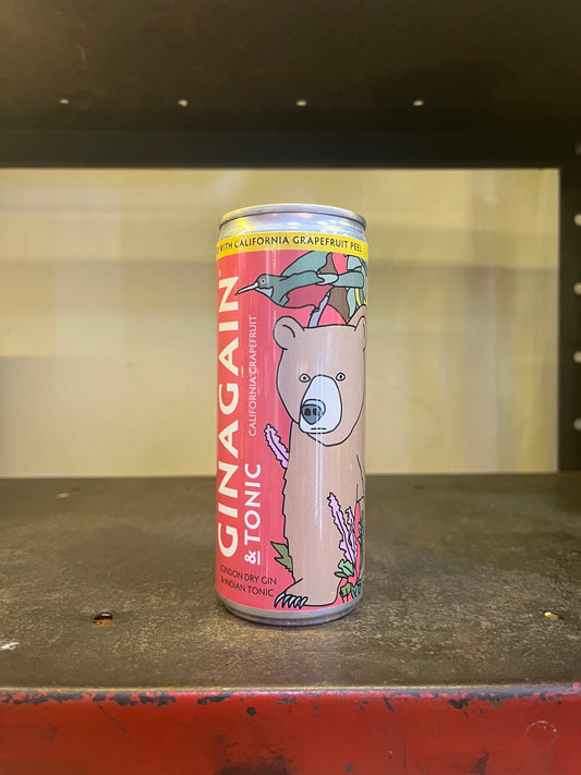 Gin Again & Tonic Can 250ml 6%abv - Guzzl