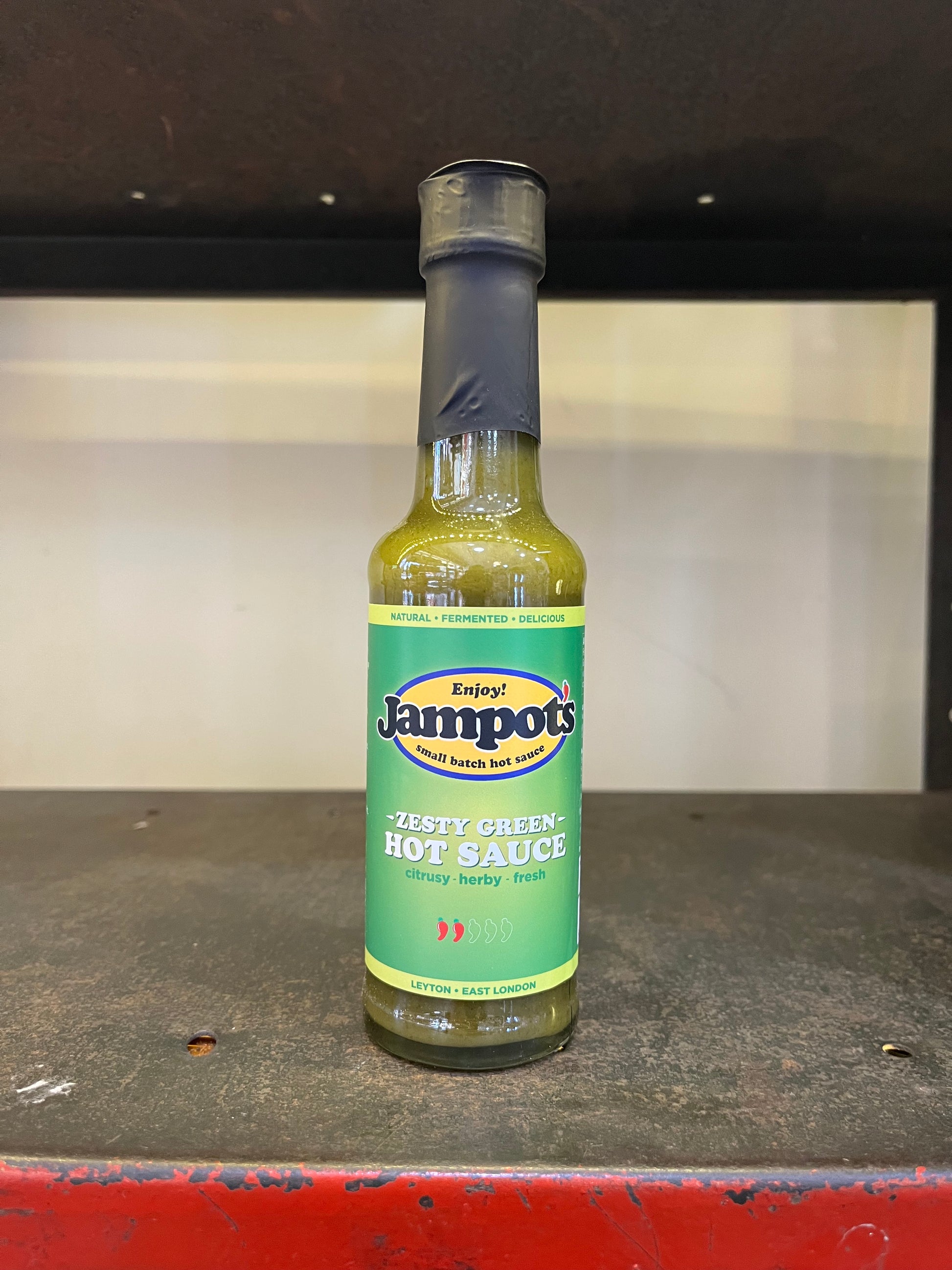 Jampot's Zesty Green Hot Sauce - Guzzl