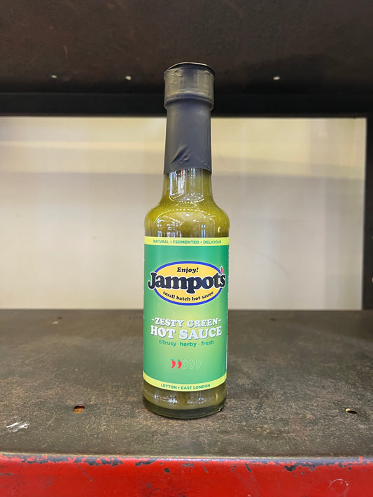 Jampot's Zesty Green Hot Sauce - Guzzl