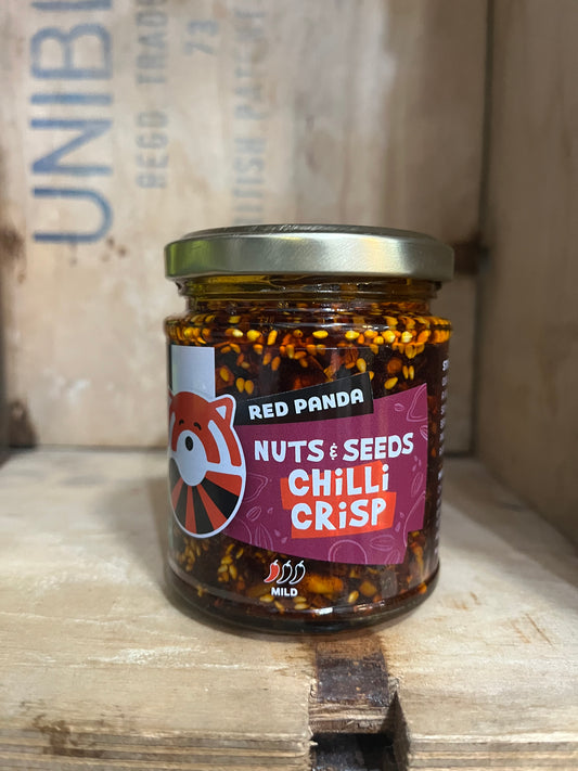 Red Panda Nuts and Seeds Chilli Crisp 180ml - Guzzl