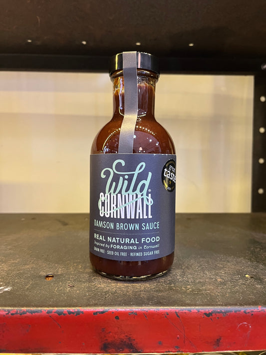 Wild Cornwall  Damson Brown Sauce - Guzzl
