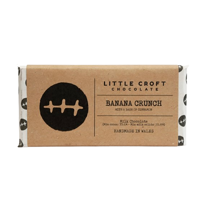 Little Croft Chocolate – Banana Crunch – 70g - Guzzl