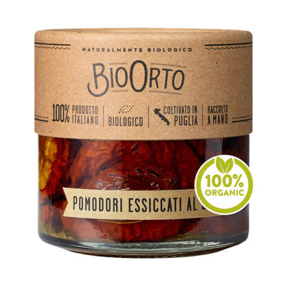 Bio Orto – Organic Sundried Tomatoes in Extra Virgin Olive Oil –212ml - Guzzl