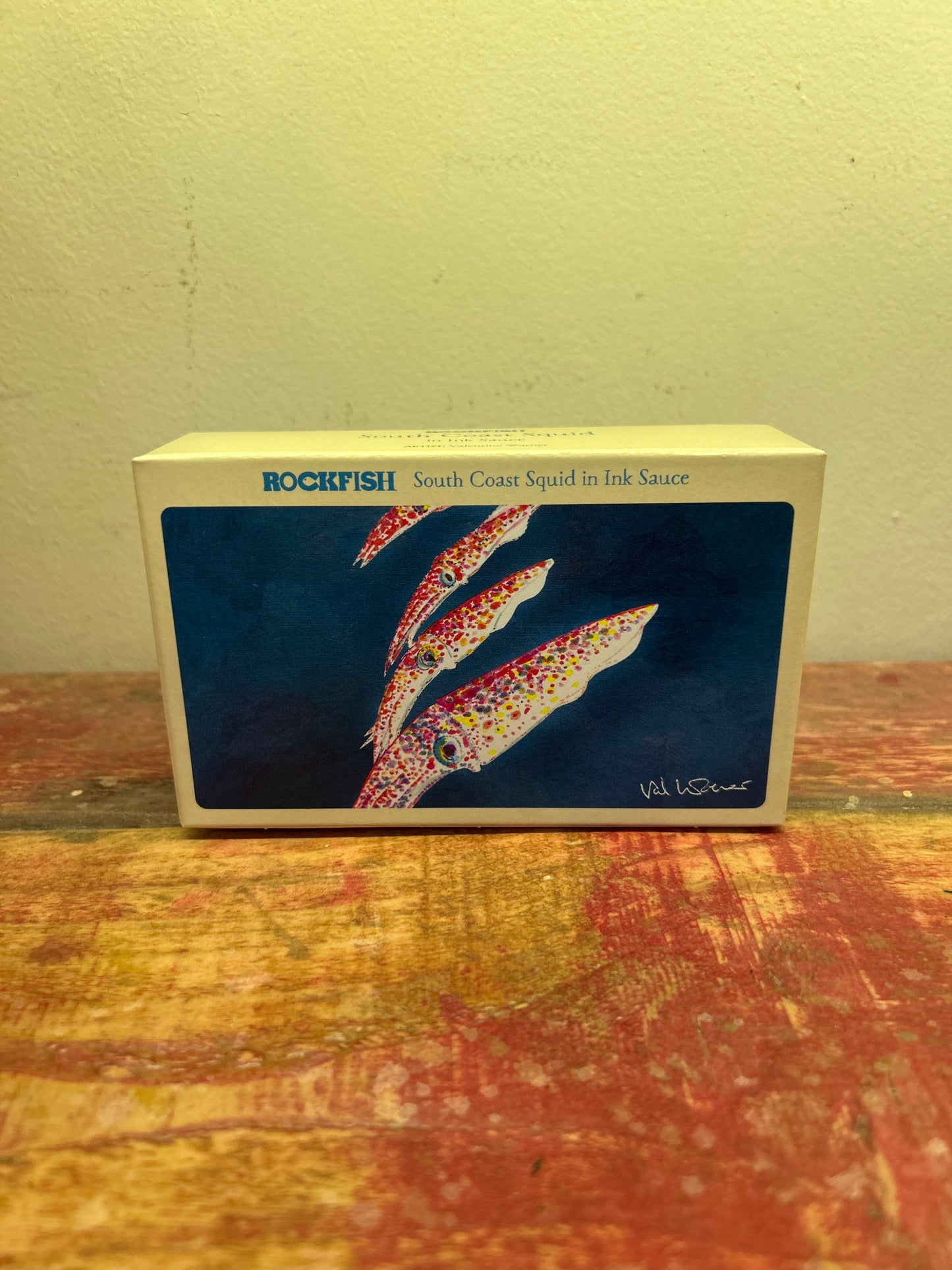 Rockfish South Coast Squid in Ink Sauce