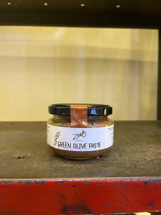 ZEET – Organic Olive Paste – Green Olive – 100g - Guzzl