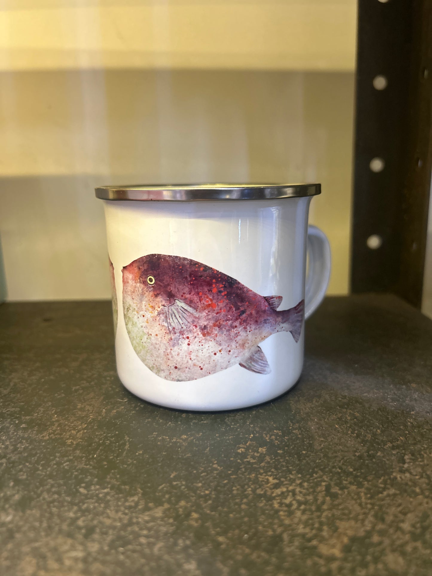 Dolly Hotdogs Enamel Cup