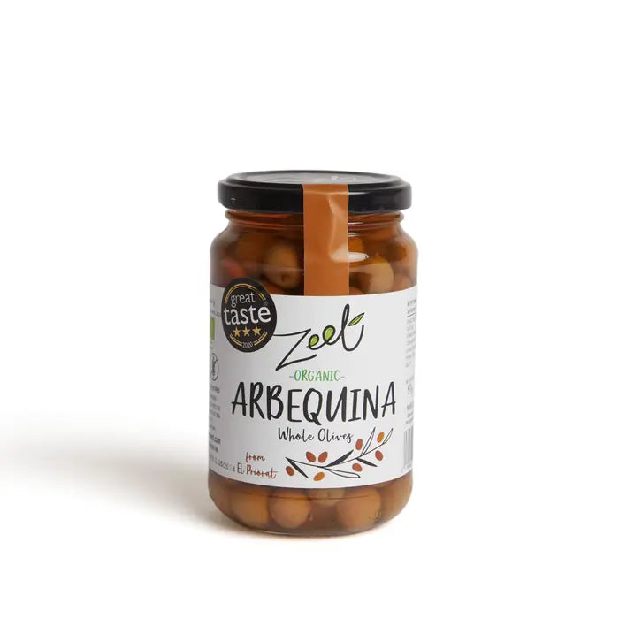 ZEET – Organic Olives – Arbequina – 210g - Guzzl