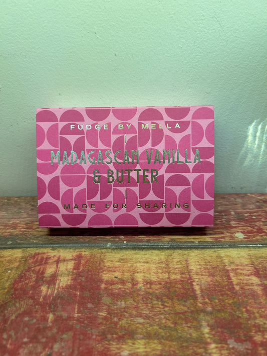 Fudge By Mella  Madagascan Vanilla and Butter  170g - Guzzl