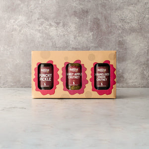 Chuckling Cheese Chutney & Pickle gift set