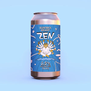 Bluntrock Brewery - Zen - 0.5% Alcohol Free Pale Ale - 440ml