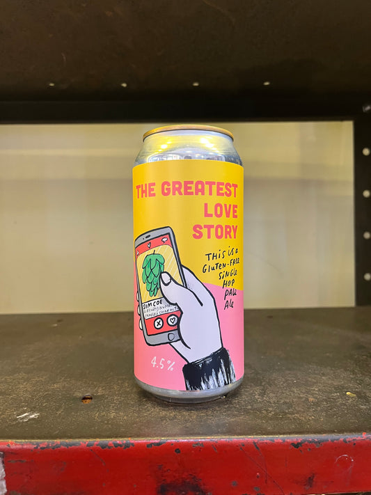 Pretty Decent Beer co. The Greatest Love Story  - Gluten Free Single Hop Pale Ale (4.5%) - Guzzl