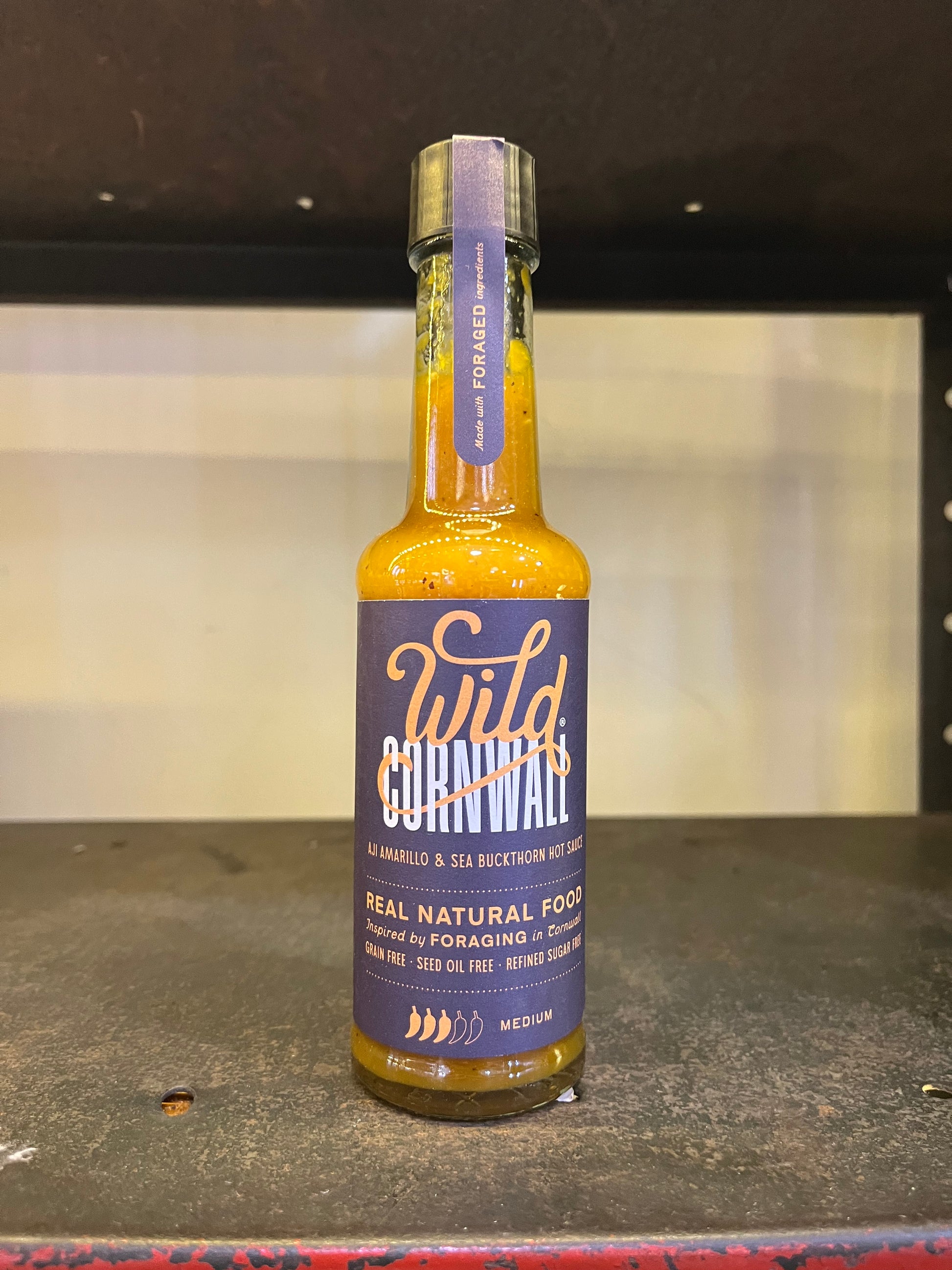 Wild Cornwall  Sea Buckthorn & Amarillo Hot Sauce - Guzzl