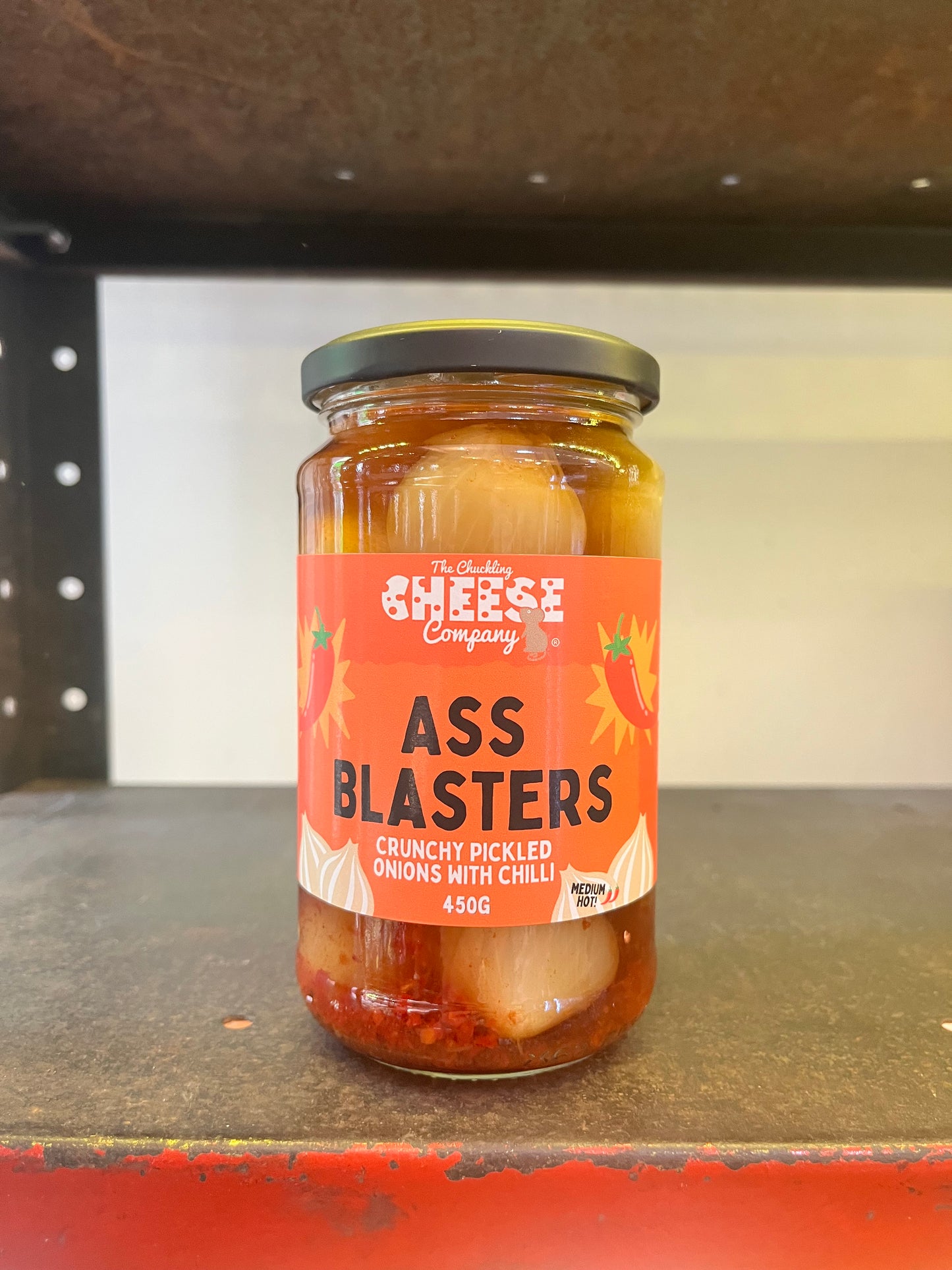 Chuckling Cheese Ass Blaster Pickled Onions