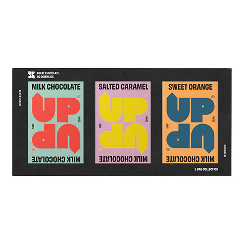 UP UP Trio Gift Box - Milk Chocolate Bars