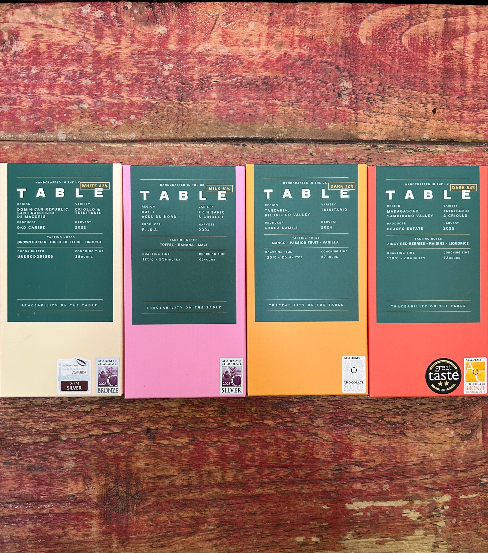 Table Chocolate Bars 70g - Guzzl