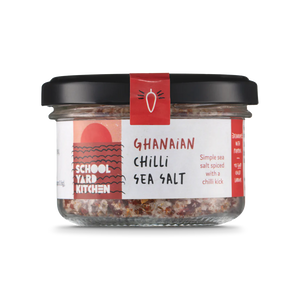 SCHOOLYARD KITCHEN
Ghanaian Chilli Sea Salt