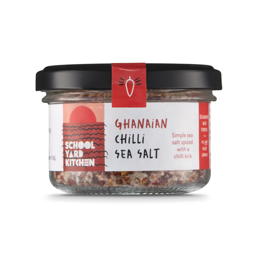 SCHOOLYARD KITCHEN
Ghanaian Chilli Sea Salt