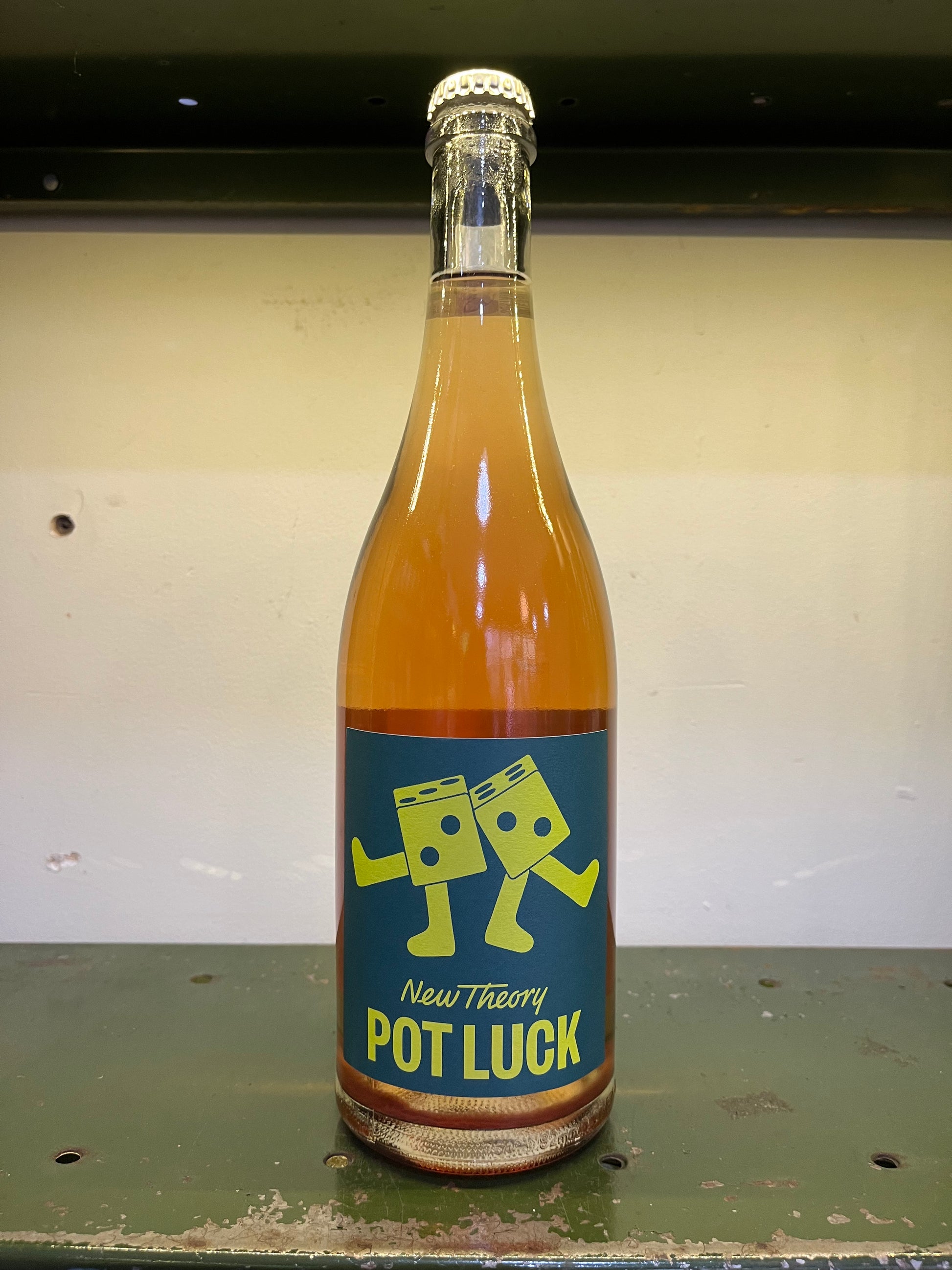 New Theory Pot Luck Pet Nat (Pinotage) 750ml ( 12.5%) - Guzzl