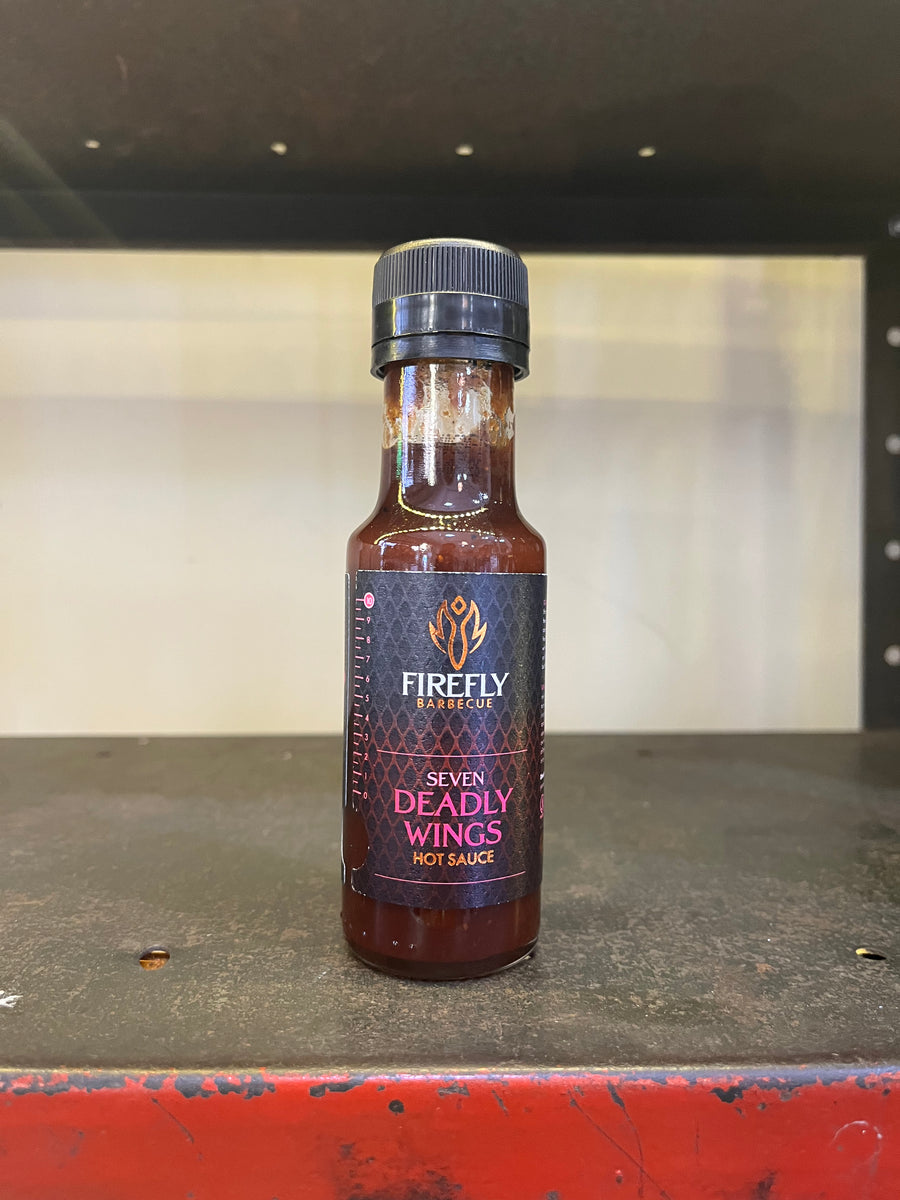 FireFly  Barbeque Seven Deadly Wings Hot Sauce
