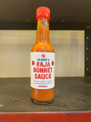 En Root's Original Raja Bonnet  hot sauce