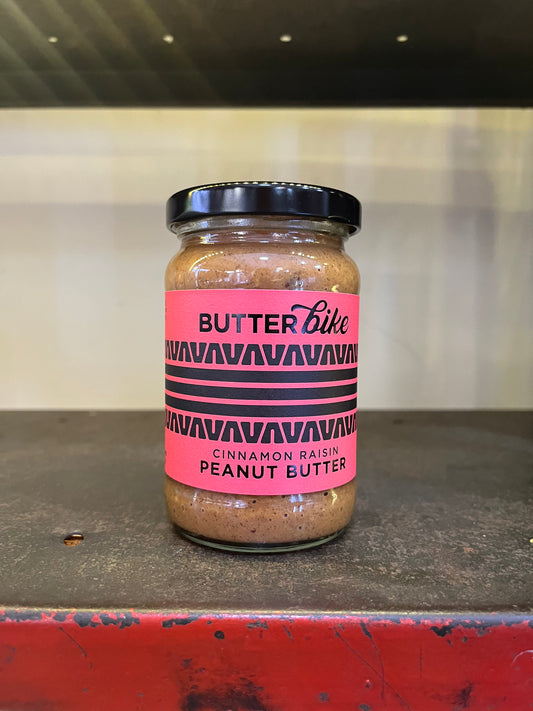 Butter Bike Co Cinnamon Raisin Peanut Butter 285g - Guzzl