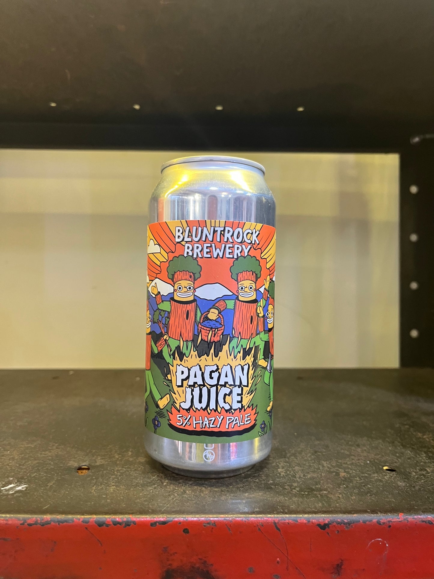 Bluntrock Brewery Beer - Pagan Juice Hazy Pale Ale  440ml